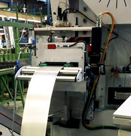 Bandanlage mit Walzenvorschub