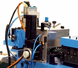 Walzenvorschub mit Schere