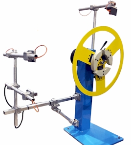 Abzughaspel mit einer Przisionsbremse